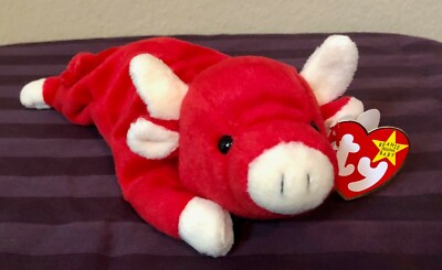 Snort the Bull Ty The Beanie Babies Collection May 15, 1995 P.V.C.
