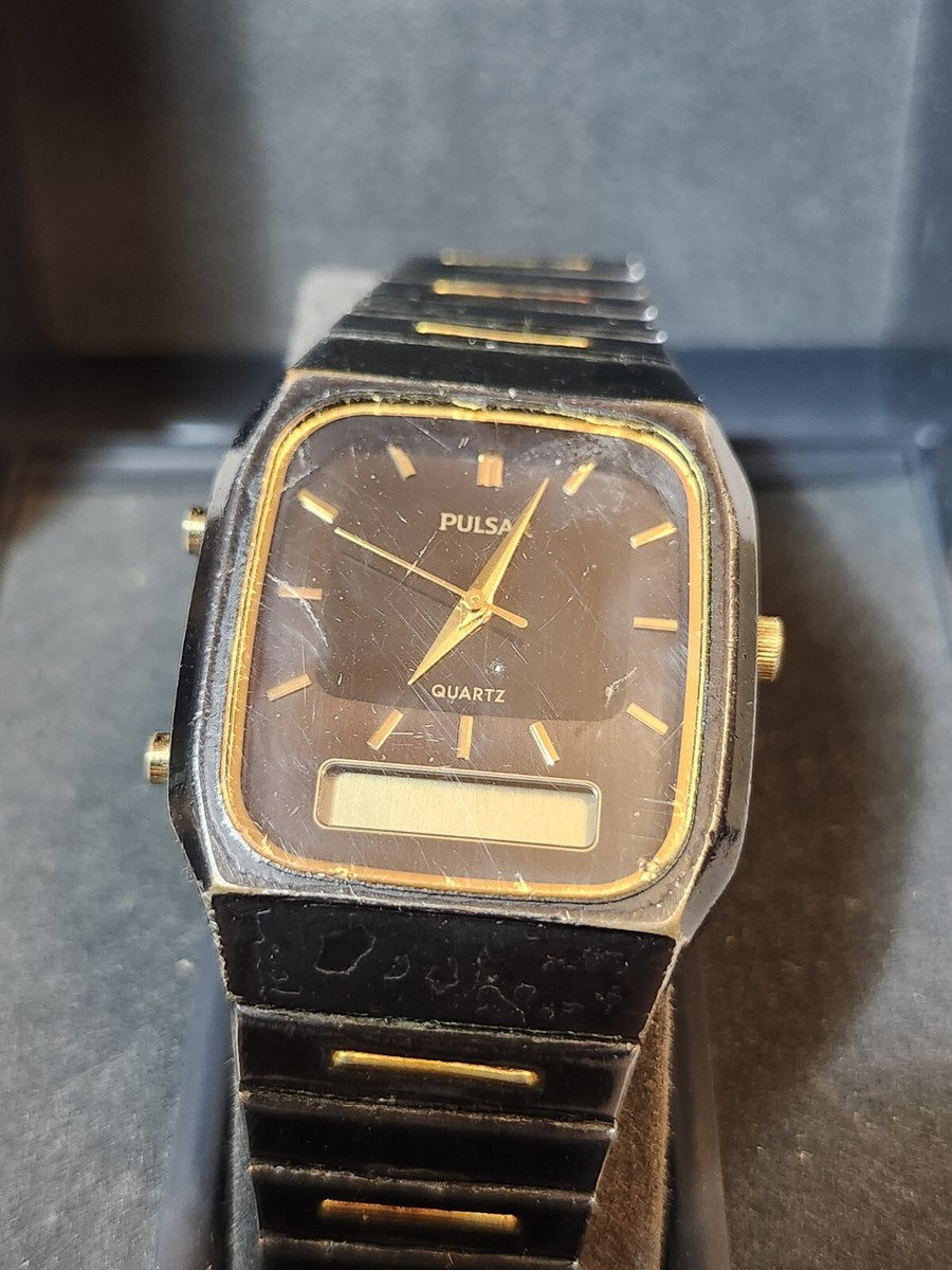 Pulsar - V041-5110 - Quartz - Analog & Digital - Vintage Men's