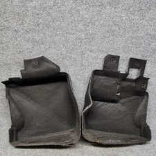 2003 Bmw X5 E53 Cargo Pocket Carpet Cloth Black Left Right