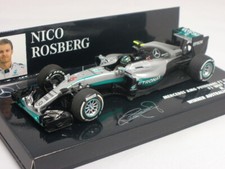 Minichamps Mercedes F1 W07 Hybrid Amg Petronas N 6 Winner Australian Gp Nico Rosberg 2016 World Champion 1:43 410160006