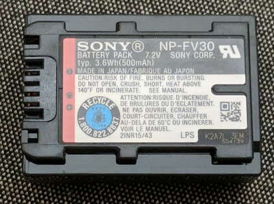 Np fv30 аккумулятор