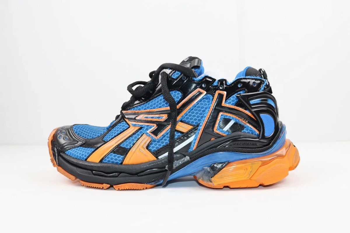 Balenciaga Caged Mesh Runners Knicks Color Way in Multicolor BNWB