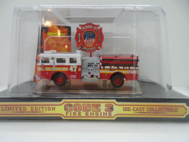 Code 3 Diecast 1 64 Fdny Fire Engine Seagrave Pumper Truck 60 Green Berets For Sale Online Ebay