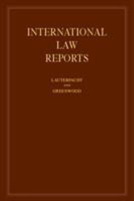 International Law Reports Volume 102 Hardcover Cambridge Universi… 9780521551991