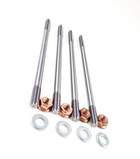 Kit prigionieri Racing FRT M7 x 158 mm per cilindri Vespa con inserto esagonale