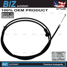OEM Hood Latch Release Cable for 2000-2005 Hyundai Accent 81190-25000