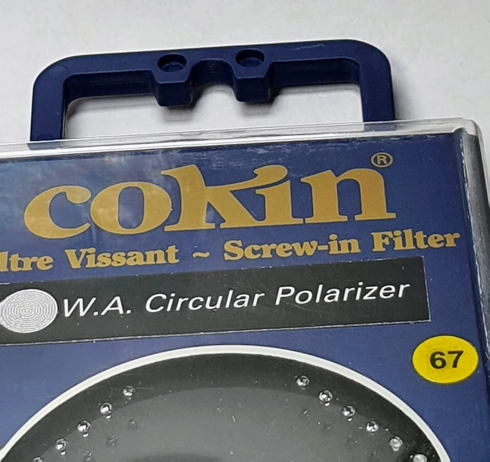 67mm Cokin W.A. Circular Polarizer CPL Lens Filter 67 mm Low Profile Wide Angle - Image 2 of 4
