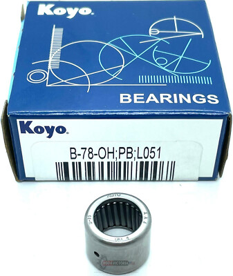 KOYO B-78-OH MADE IN USA Needle Bearing-Drawn Cup Full Complement - Oil Hole B78