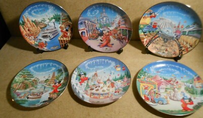 Disney EPCOT 25th Anniversary Plate ① s-l400.jpg