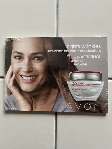 Avon Anew Reveralist Day Renewal Cream Pack of 5 Sample Cards Sealed