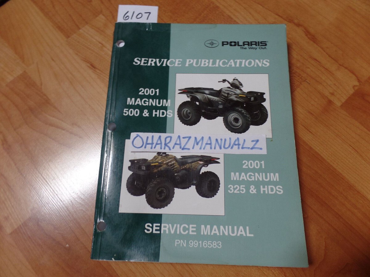 POLARIS  2002サービスマニュアル POLARIS 2002サービスマニュアル Polaris Motorcycle Manuals