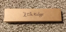 Elk Ridge Fixed Blade Hunting Survival Knife “NEW”  w/ Leather Sheath