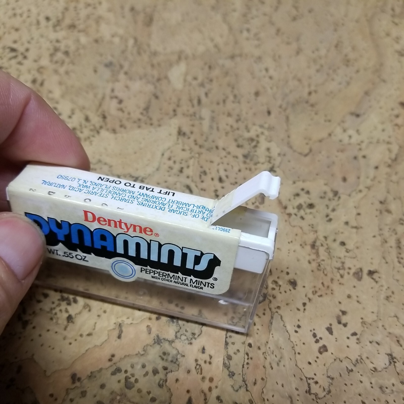 RARE Vintage 1970s Dentyne DYNAMINTS Container RETRO CANDY Peppermint ...