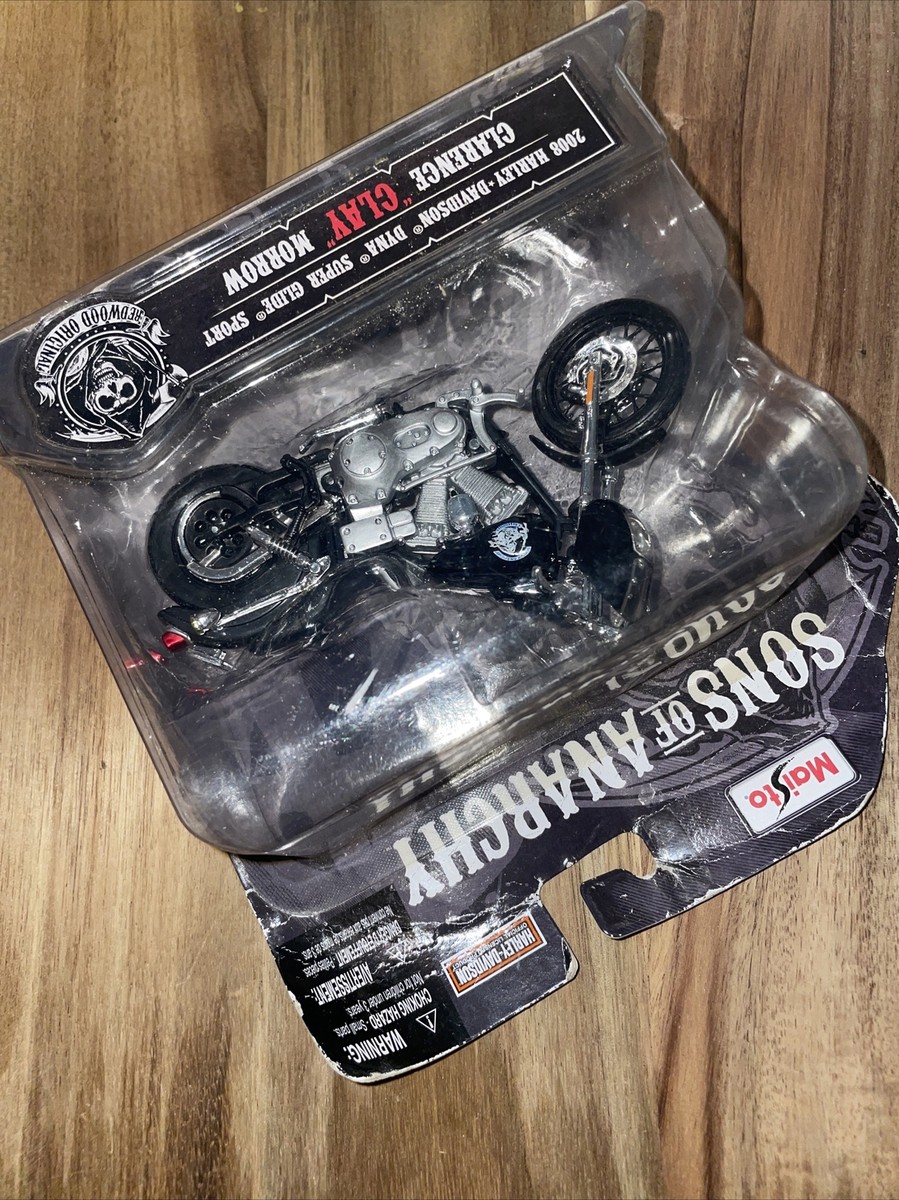 Sons of Anarchy Maisto Harley Davidson Motorcycle Filip CHIBS