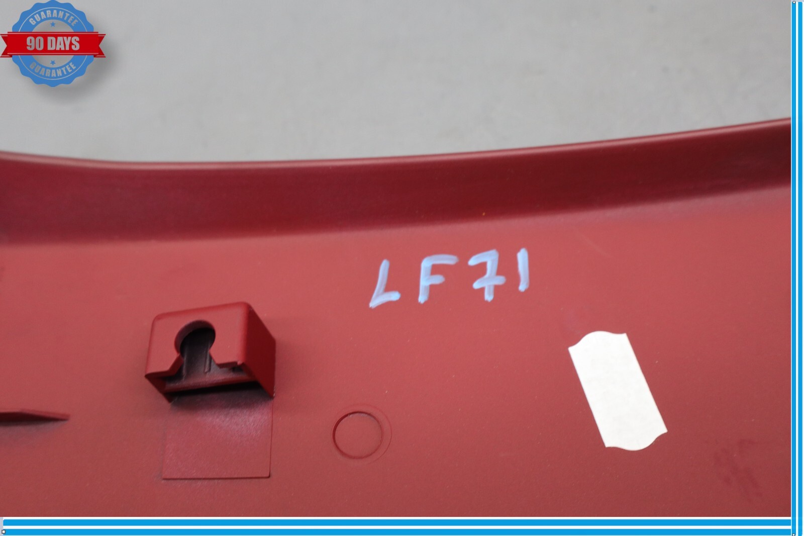 14-22 Maserati Ghibli Front Left Driver Side Seat Cover Panel Trim Red Oem