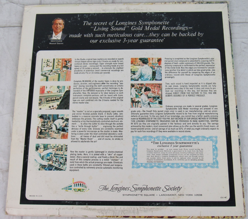 Down in the Valley, Longines Symphonette Society, Vinyl Records LP - Picture 2 of 2