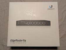 Ubiquiti Networks ER-6P 6-Port Gigabit Router for sale Ubiquiti Networks ER-6P 6-Port Gigabit Router for sale