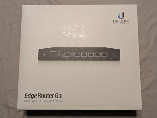 Ubiquiti – UniFi EdgeRouter 6 PoE (ER-6P) – Gigabit Router