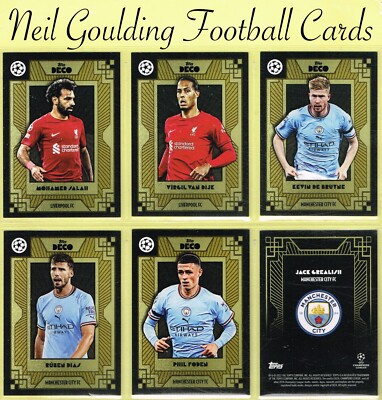 Topps UEFA Klubwettbewerbe 2022-23   DEKO - AKTUELLER STERN   Fußballkarten