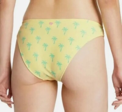 Bikini Bottom Stoney Clover Lane by Target Palm Tree Yellow Cheeky 