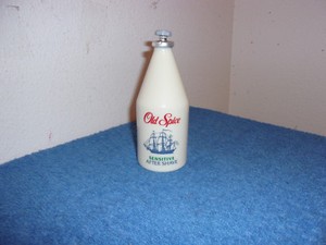 VINTAGE OLD SPICE AFTER SHAVE BOTTLE for MEN by SHULTON, PROCTOR/GAMBLE..4 OZ