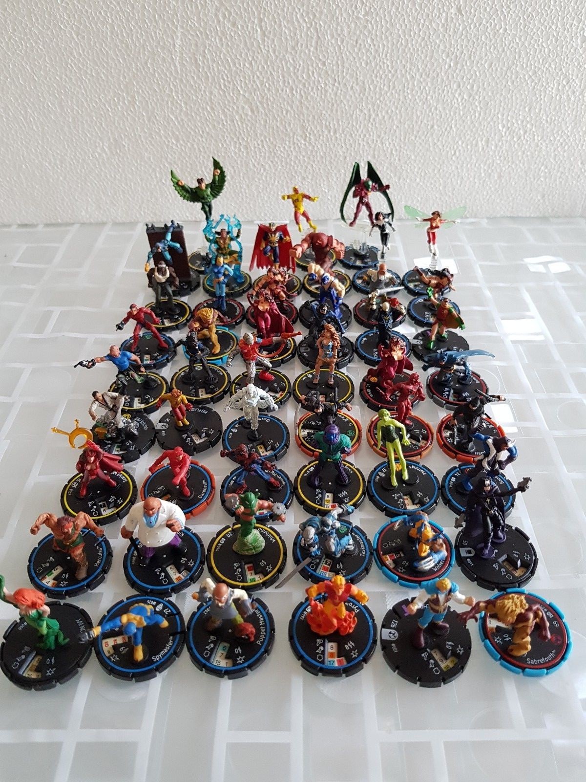 HEROCLIX WIZKIDS HERO MARVEL DC ACTION CLIX LOTTO 4 ( POISON IVY ) +50 CLIX HEROCLIX WIZKIDS HERO MARVEL DC ACTION CLIX LOTTO 4 ( POISON IVY ) +50 CLIX