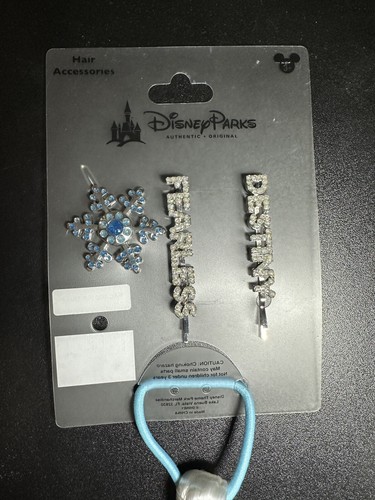 Elsa Kids’ Authentic Disney Frozen II 4 Piece Hair Accessories Halloween Cosplay - Picture 3 of 3