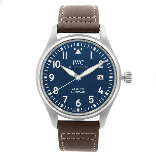 IWC Pilot's Watches Blue Men's Watch - IW327010 for sale online | eBay