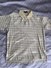 Men  s XLT Yellow Stripe Ralph Lauren Polo Shirt