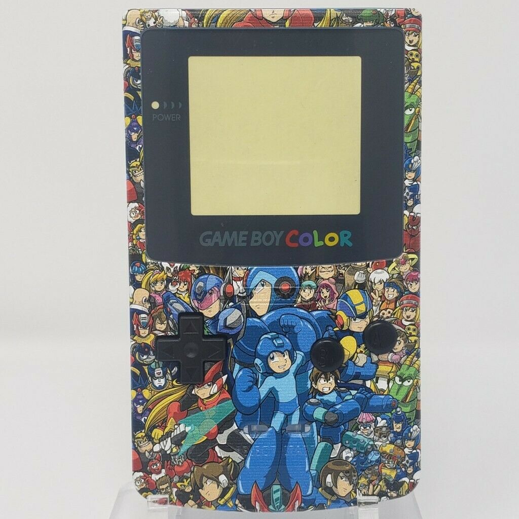 Megaman and Sonic Gameboy Color Shell Diy 