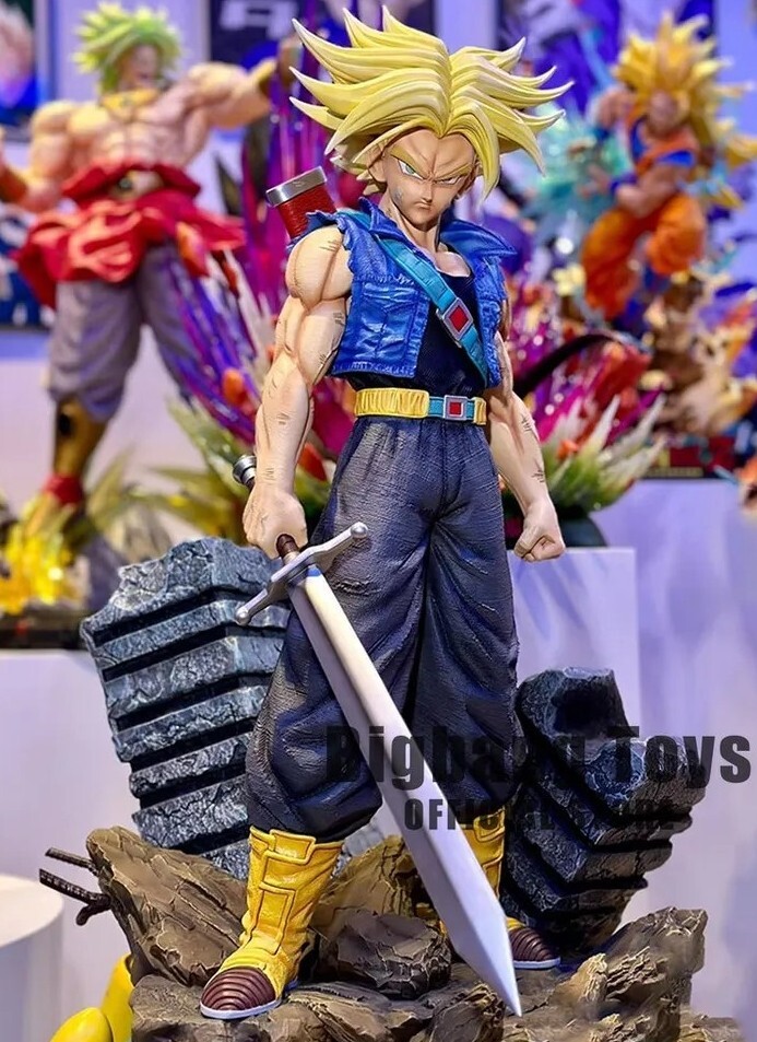 Figurine Dragon Ball Trunks du Futur pour sublimer votre étagère de manga