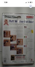 Super Large 15" X 23"1/2 Designer Ruff-Weather Pet Door Ideal products