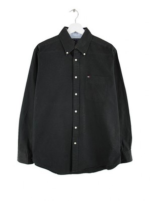 tommy hilfiger shirt black M mens