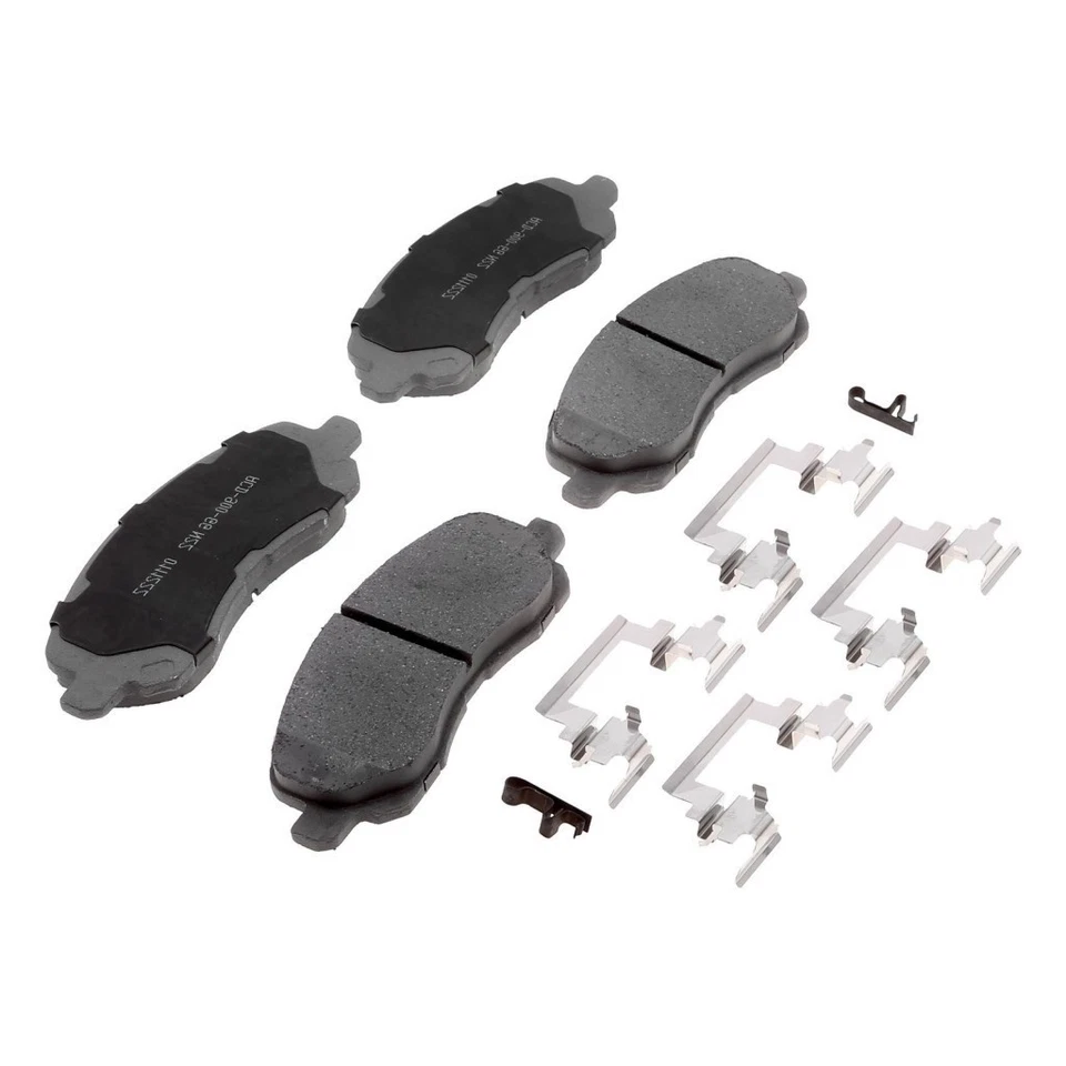 Pastillas de freno ACDelco originales para Dodge Caliber 2007 08 2009 respaldo de acero cerámico Foto 3 de 4