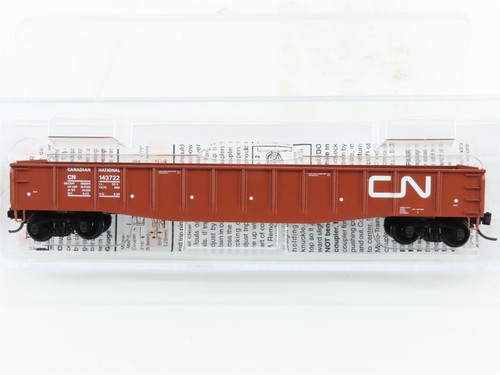 Microtrenes escala N MTL 04600470 CN Canadian National 50' góndola abierta #143722 | Zustand: Used