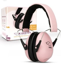 Kiddies Pink Kids Hearing Protection Headphones for Toddlers Adjustable Ear