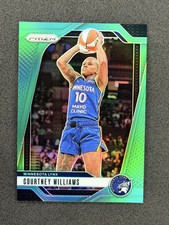 Courtney Williams 2024 Panini Prizm WNBA 79 Green Prizms Minnesota Lynx