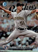 2017 Bowman Chrome Rookie of the Year Favorites Refractors #ROYF7 Tyler Glasnow