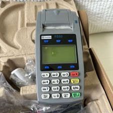 First Data FD50 Credit Card Terminal FD-50 Box, Manual And Cords