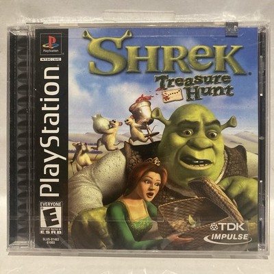 Shrek: Treasure Hunt (Sony PlayStation 1, 2002) Brand New Factory Sealed
