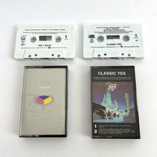 Yes 90125 and Classic Yes Cassette Tape Lot Atlantic