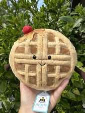 Jellycat Amuseables Rene Waffle New NWT Authentic Food Plush Cute Breakfast Gift
