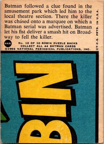1966 Topps Batman RED Bat Singles U PICK all grade Complete your set Low Price ! - Picture 65 of 65