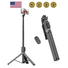 71 Phone Tripod Selfie Stick, Portable All in One Extendable Cell Phone Tr...