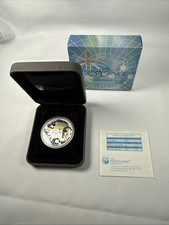 2010 AUSTRALIAN ANTARCTIC Territory HUSKY 1oz Silver Proof $1 Coin - Perth Mint!