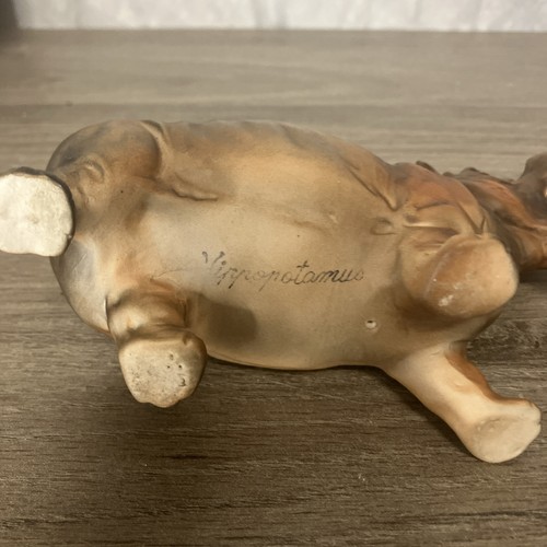 Set of 2 VTG UCTCI Hippopotamus Japan Porcelain African Collection Hippos - Picture 13 of 15
