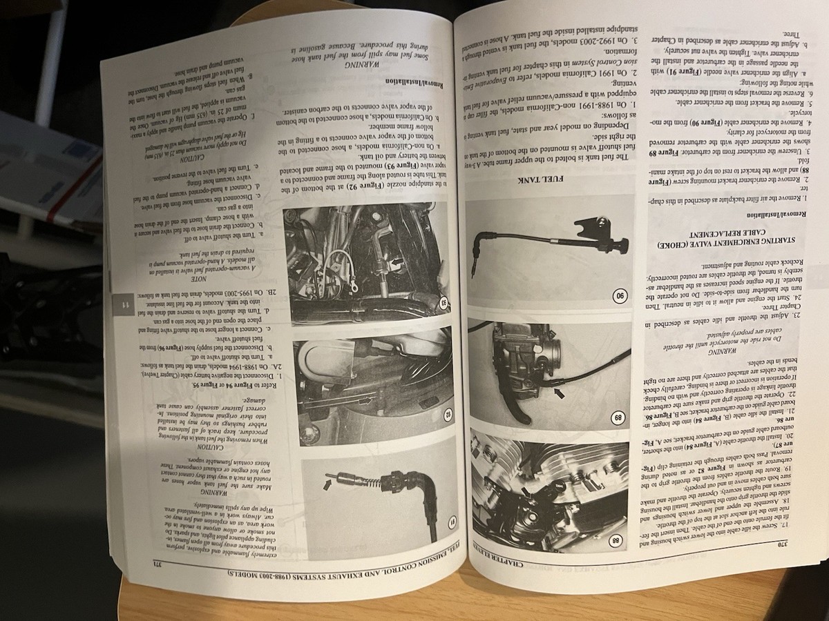 Harley Davidson Clymer Repair Manual 1986-2003 XL/XLH Sportster | eBay