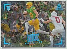 Bo Nix 2024 Panini Luminance Platinum Rookie #1/1