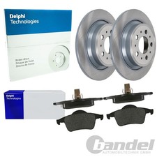 Disques De Frein DELPHI 302Mm + Plaquettes Arrière Compatibles Avec VOLVO XC40