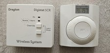 Drayton RF601 Digistat+ RF Wireless Room Thermostat Programmer and SCR Receiver 